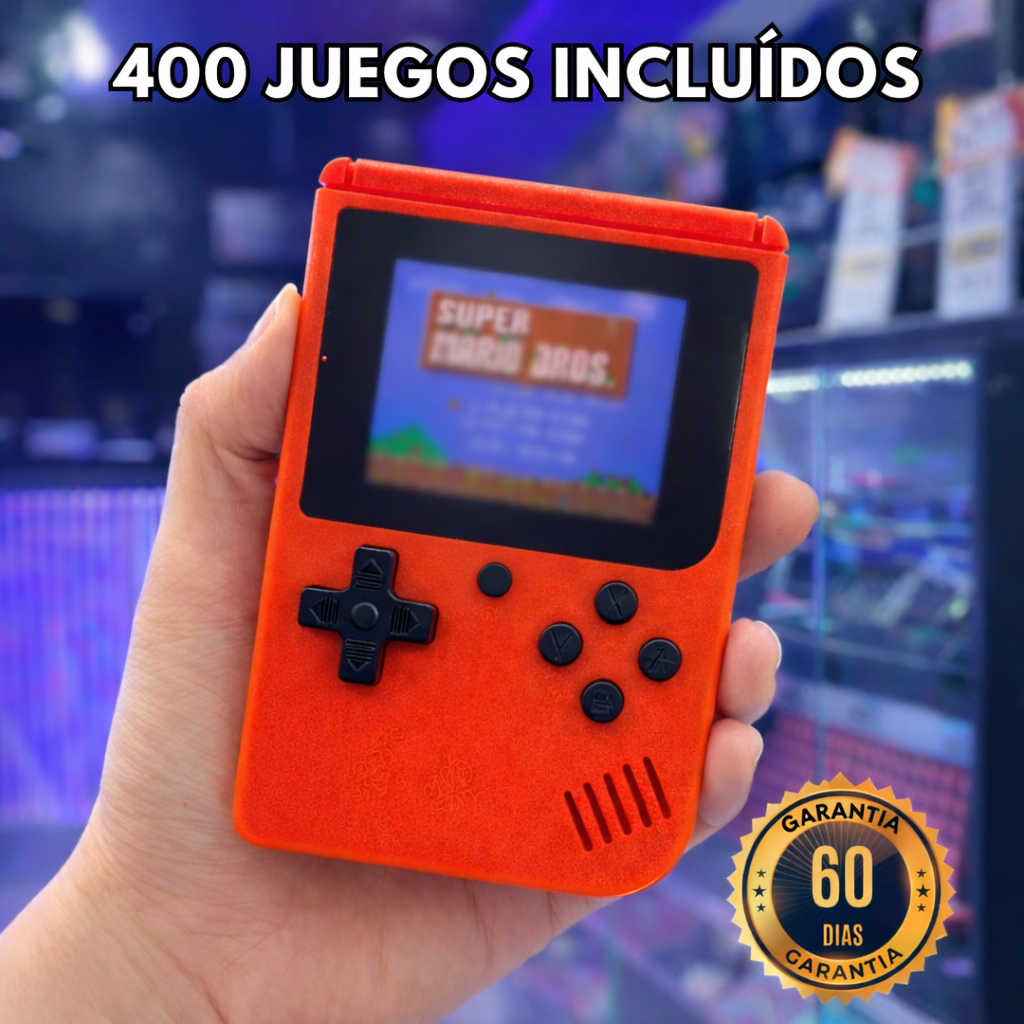 Portable Console with 400 Games 