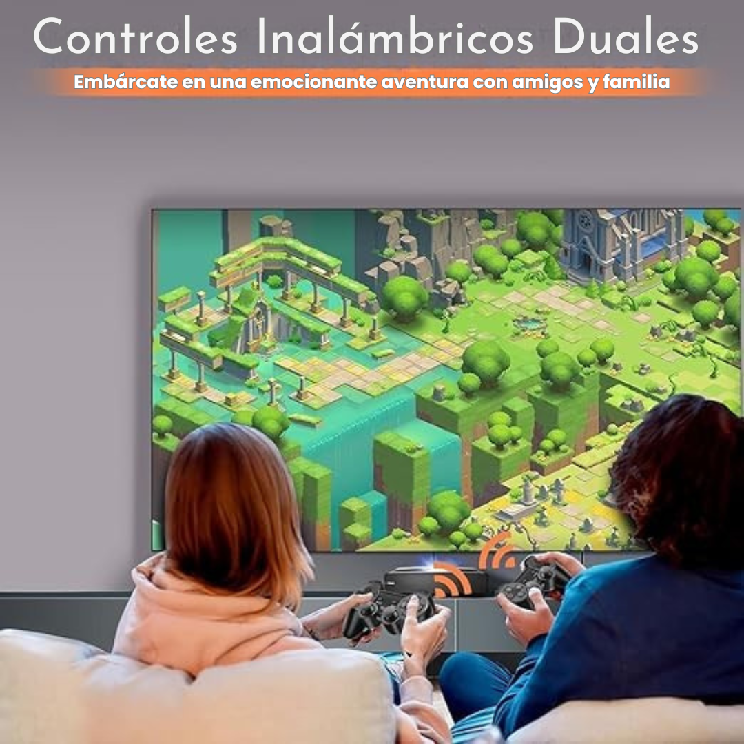 Retro Fun Games™ la Consola Retro con 10.000 Juegos Clásicos
