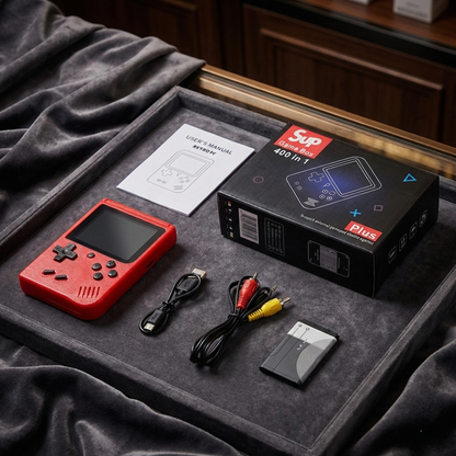 Portable Console with 400 Games 